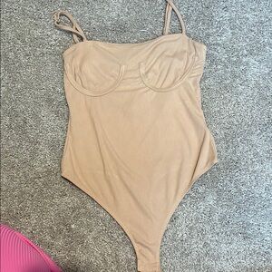 Tan bodysuit